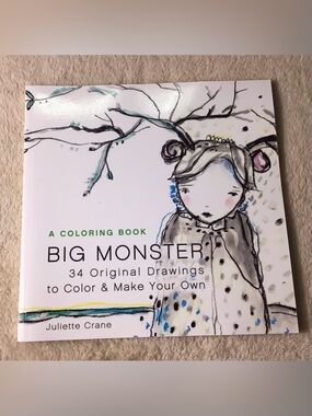 Big Monster Coloring Book